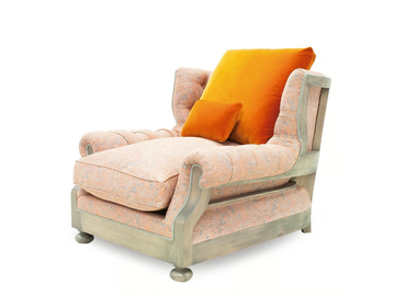 DORIAN ESSENCE - Bergere fabric armchair with armrests by Crearte Collections - view 3